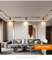 Lámpara De Techo LED Para Riel De Pista Completa Iluminación Focalizable Para Tienda De Ropa Y Hogar 85-265V Incluye Bombillas - details 11