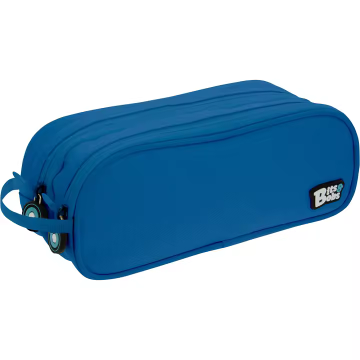 GRAFOPLAS PORTATODO DOBLE BITS&BOBS AZUL BITS&BOBS 6x24x9 Cms. - 1