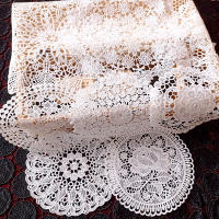 Mantelera De Encaje Con Bordado De Flores Resistente Al Calor 20/30/40cm Cojín Para Taza Decoración De Hogar Para Bodas Y Fiestas Moderno - details 15