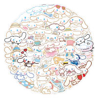 Pegatinas Sanrio Cinnamoroll Kawaii Anime 10/30/60pcs Para Botella De Agua Teléfono Diario Juguete Para Niñas Y Niños - details 1