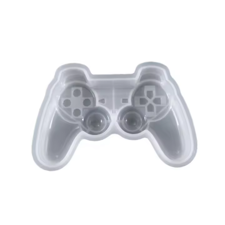 Molde De Silicona Para Controlador De Juego Decoración De Arte Divertida Para PS4 Molde De Pastel Y Cubos De Hielo DIY Hecho a Mano - 1