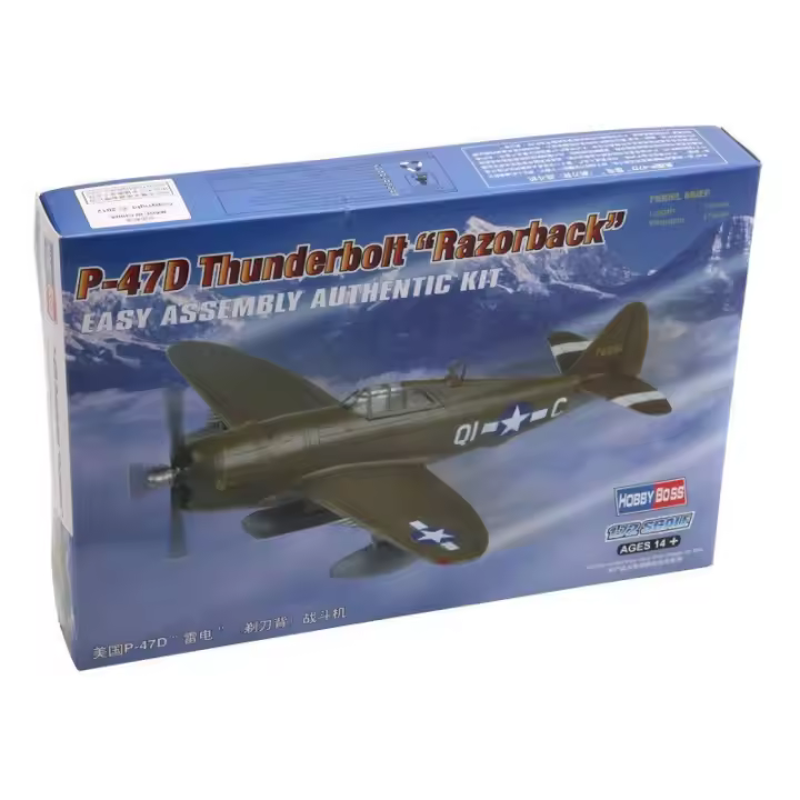 80283 Hobby Boss. 1/72 P-47D Thunderbolt Razorback - 1