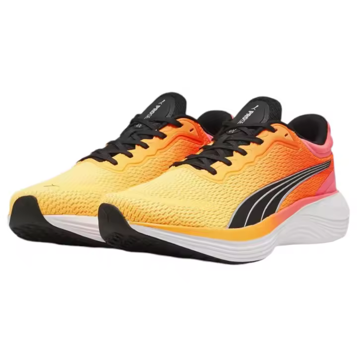 Zapatillas Puma Scend Pro Naranja Negro Rosa 378776-25 Running Hombre - 1