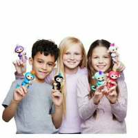 Muñeco de mono con punta de dedo, juguete interactivo de inducción para padres e hijos, regalo de cumpleaños, juguete inteligente para niños, juego de manos con animales pequeños - details 0