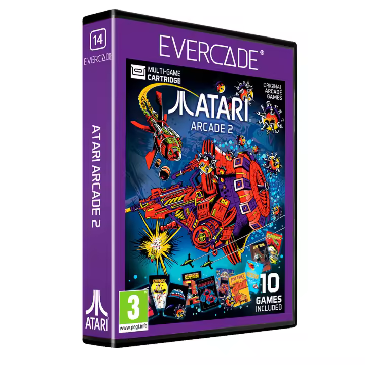 EVERCADE ATARI ARCADE 2 - Cartucho Evercade - Nuevo Precintado - Plaion - RETRO - 1
