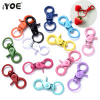 iYOE 5pcs Abrazaderas De Langosta Para Joyería Multicolor 20x43mm Encuentros Para DIY Llavero Conector De Mano Bolsa Muñeca Muñeco - details 0