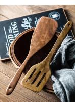 ZLY Juego de 9 cazas de madera de piezas, utensilios de cocina de madera con soporte - details 12