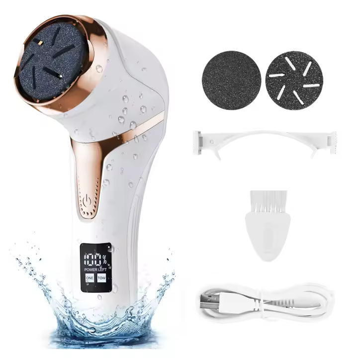 Máquina De Pedicura Removedor De Callos Herramientas Profesionales Para Pies Eliminador De Piel Muerta Triturador Eléctrico De Pies Recargable ABS Tamaño USB - 1