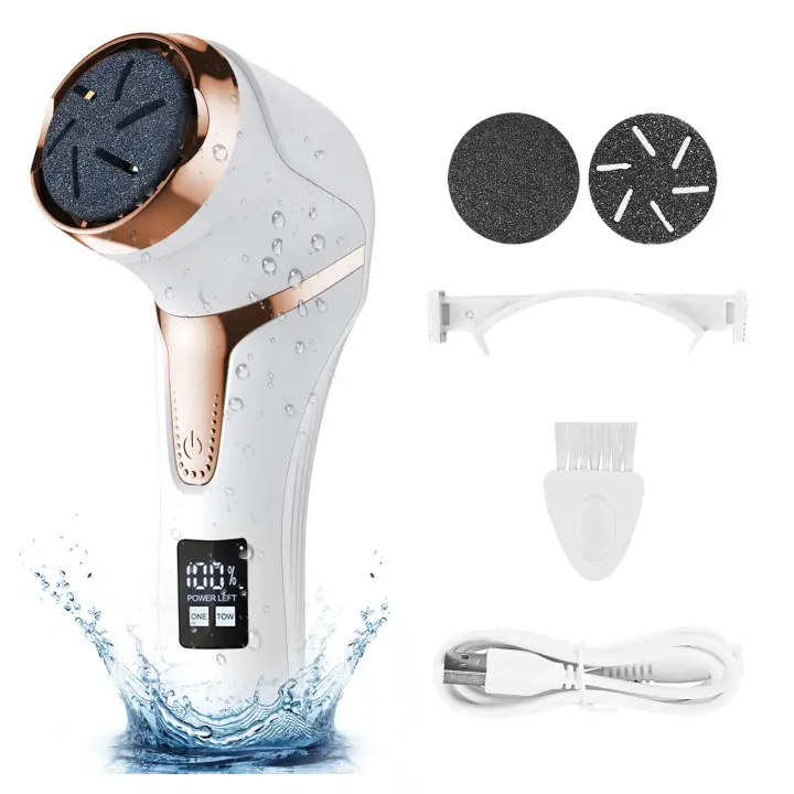 Máquina De Pedicura Removedor De Callos Herramientas Profesionales Para Pies Eliminador De Piel Muerta Triturador Eléctrico De Pies Recargable ABS Tamaño USB - 1