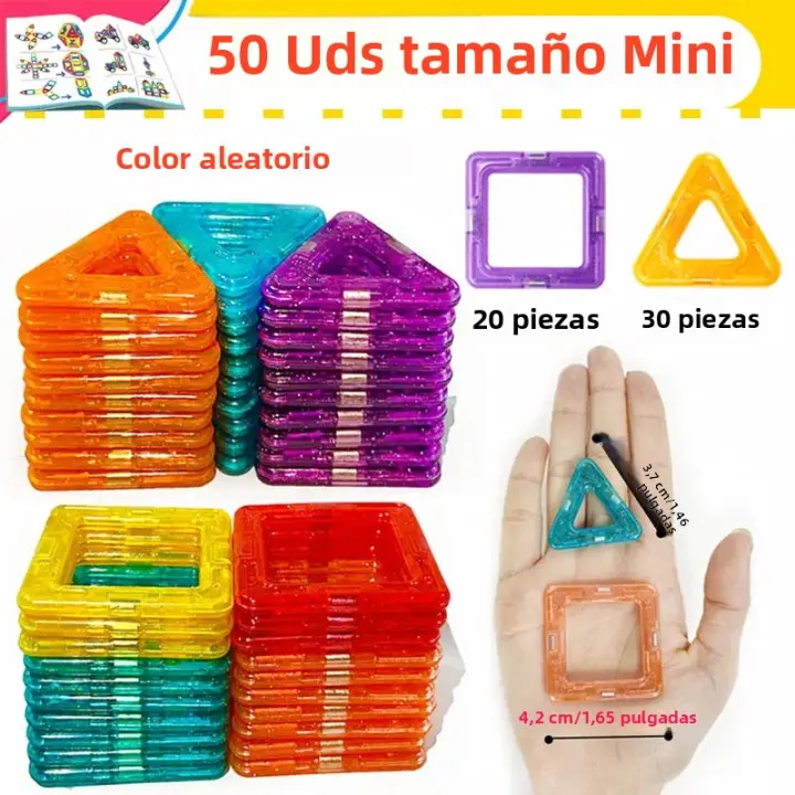 Bloques De Construcción Magnéticos DIY Para Niños De Tamaño Grande Y Mini Juguete De Diseñador Regalos Para Niños - 1