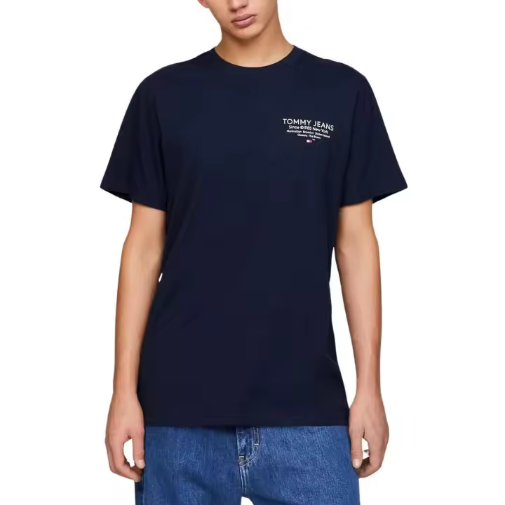 Camiseta Tommy Jeans Graphic Slim Marino Hombre - 1