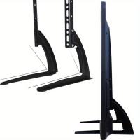 Soporte Universal Para TV Pies Para Paredes LCD/LED/OLED/Plasma Pantalla Plana Y Curva Metálico Soporte De Mesa Riser - details 6