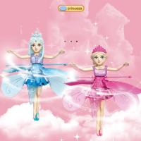 Muñeca Voladora Divertida Y Mágica Mini Dron De Princesa Fairy Control Remoto Con Rotación Y Baile Por Gestos Juguetes Luminosos Para Adolescentes - details 13