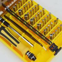 Juego De Destornilladores Magnéticos 45 En 1 Precisión Con Palas Largas Y Aretes Herramienta De Reparación Para Móviles Y PC - details 3