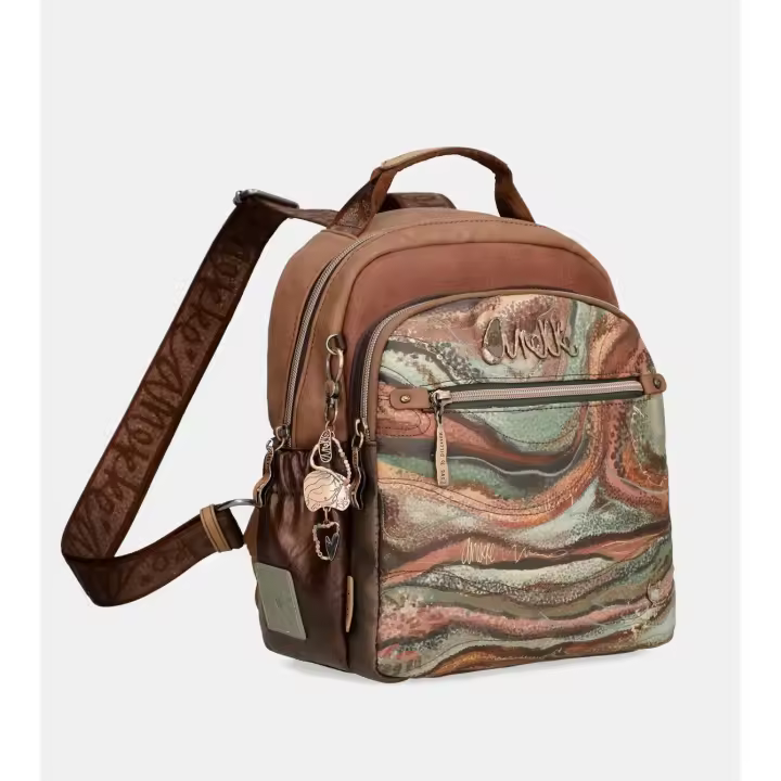 Anekke Core Mochila de Paseo Doble Compartimento - Línea Outer - Referencia 39815-205 - Multicolor- Bolsillos Exteriores - Medidas 25 X 30 X 14cm - Nueva Colección Otoño/invierno 24 - Mochilas Mujer - 1