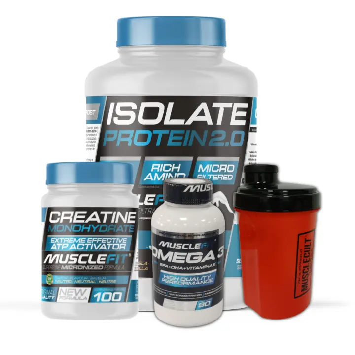 Musclefit Pack Proteína ISOLATE 2kg - 1