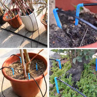 Sistema De Riego Automático Para Jardín 4-Maneras 3/5mm 2-Maneras Transmisor De Agua Para Plantas En Macetas 10/20 Conjuntos Invernadero - details 5