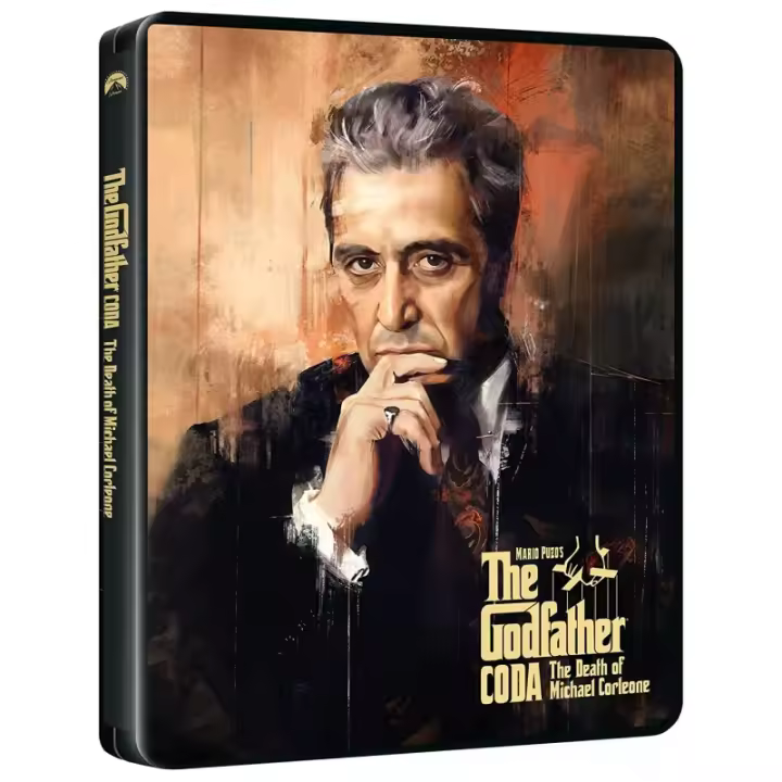 El Padrino 3 Epílogo (La Muerte de Michael Corleone) (Steelbook) (4K UHD + Blu-ray) [Blu-ray] - 1