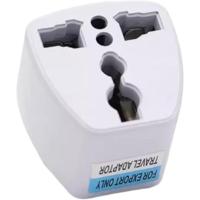 MultiAccesorios Adaptador de Enchufe Tipo A para EE. UU., Japón, Cuba, Canadá, México, Colombia, Tailandia, Guatemala, Honduras, Jamaica, Puerto Rico, Blanco - details 0