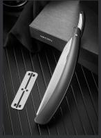 GIANXI Cortauñas Manual Con Hoja De Acero Inoxidable Profesional Para Barbero Recortador De Barba Cuchilla Interchangeable Para Hombres - details 16