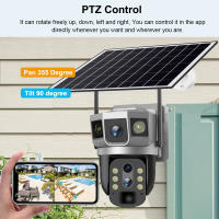 Cámara Solar Exterior 4G Sim IP 12MP HD Vigilancia CCTV Inalámbrica Cámara De Video Con Detección De Movimiento Humano Visión Nocturna Seguridad Monitoreo - details 8