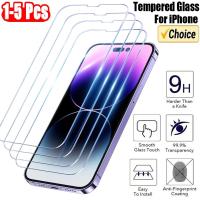 Protector De Pantalla De Vidrio Templado Para iPhone 15 14 13 12 11 pro Max XS XR 12Mini Compatible Con iPhone 7 8 14 15 plus - details 0