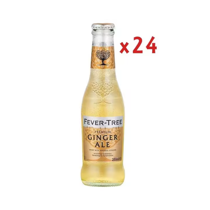 Caja Fever Tree Ginger Ale 24 Uds - 1