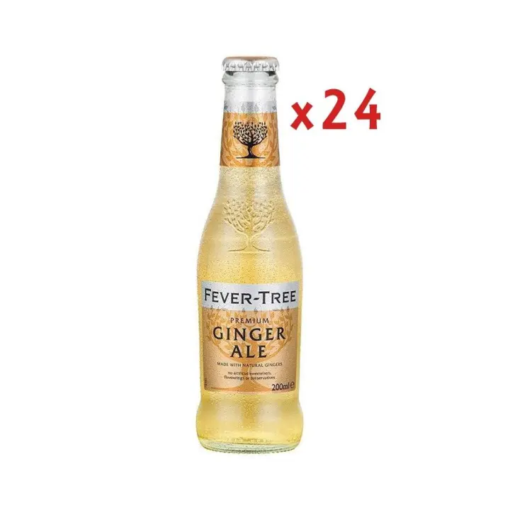 Caja Fever Tree Ginger Ale 24 Uds - 1