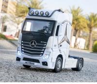 Modelo De Camión Mercedes-Benz ACTROS 1:36 Con Sonido Y Luz Coche De Acción Para Niños Juguete Colección C209 Metal Sin Batería - details 3