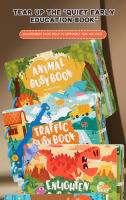 Libro De Actividades Para Niños Con Pegatinas Montessori Juguete Educativo Temprano Para Bebés Y Niños Pequeños Juego De Rompecabezas De Tablero De Aprendizaje - details 0