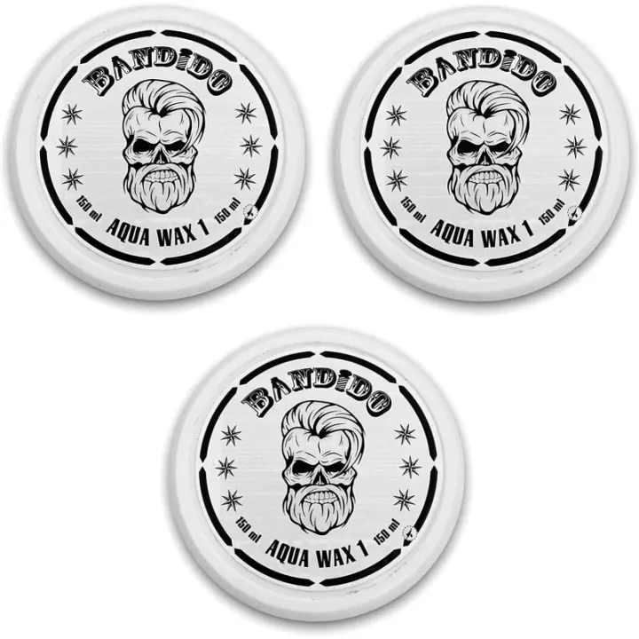 BANDIDO AQUA 1 WAX BRIGHT WHITE 150ML. MAXIMUM HOLD 3 UNIDADES - 1