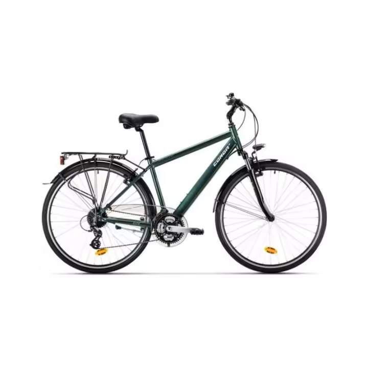 CONOR Bicicleta Ciudad CITY 24s MAN Color Verde Oscuro Talla MD  CONOR   de ciclismo para bicicleta - 1
