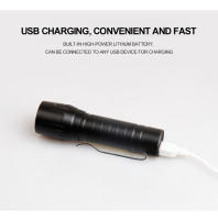 Mini Torcha LED Recargable Portátil Con USB Alta Potencia Batería De Carga Linterna Impermeable De Longitud De Haza Para Camping - details 7
