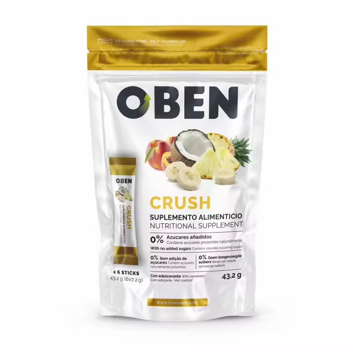 RVS REGALA VIDA SANA - Oben Crush Tropical - Delicioso Sabor a Fruta  Sin Azúcar Añadido 6 stick - 1
