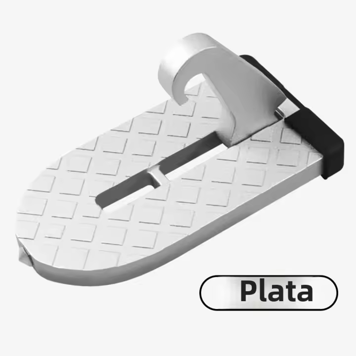 CAER Plegable Pedal De Puerta De Coche Latch Universal Punta De Seguridad Herramienta De Aluminio Pedal Auxiliar De Caminar - 1