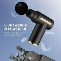 Masajeador Eléctrico De Fascia Portátil Con Pantalla Táctil LED Y 4 Cabezas De Masaje Reemplazables Masajeador De Body Percusión - details 4