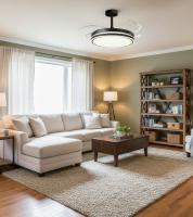 BEL AIR HOME - Ventilador de Techo ATENAS con Motor DC Silencioso - 108 cm de Diámetro, 3 Temperaturas de Luz - details 0