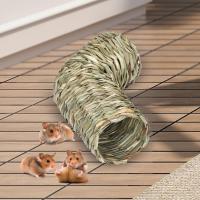 Juguete Para Hamsters Túnel De Hierba Ligero Para Conejos Ratas Ferretes Chinchillas Gerbils Accesorios De Nido De Escondite Duraderos Para Animales Pequeños - details 2