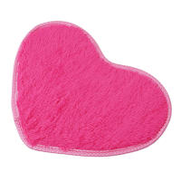 Alfombra De Piso En Forma De Corazón Amor 30x40cm Antideslizante Suave De Microfibra Para Baño Dormitorio Sala De Estar Moderna - details 12