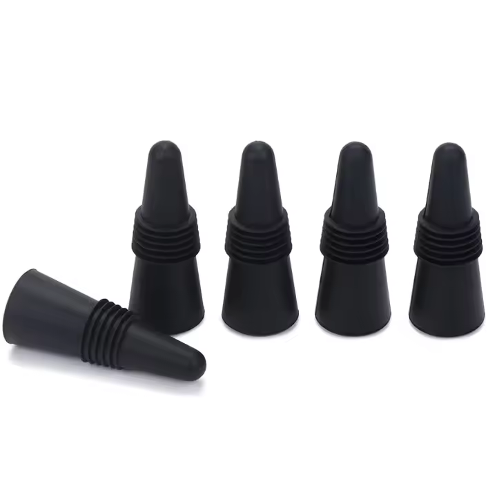 Juego De Tapones Para Botella De Vino De Silicona Antiparásitos a Prueba De Fugas Accesorios Para Whisky Tapón Para Cerveza Y Champán Utensilios De Cocina Para Barra - 1