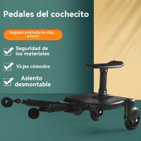 Tabla Universal 2 en 1 para Cochecitos - Reposapiés y Patinete Doble con Ruedas, Soporta hasta 25 kg, Compatible con la Mayoría de Cochecitos - Ideal para Niños a Partir de 3 Años - details 11