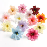 5/10Pcs Flores Artificiales De Seda 9cm Cabezas De Flores Para Boda Decoración De Hogar Y Jardín Accesorios Para Scrapbook - details 3