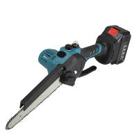 Motosierra eléctrica sin escobillas para carpintería, herramientas de corte de jardín para batería Makita de 18V, 8 pulgadas Motosierra eléctrica, Con 1 batería enchufe de la UE - details 9