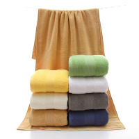 Toalla textil para el hogar, toalla absorbente para el lavado facial, toalla de baño, toalla de hotel de algodón puro teñido, toalla de regalo con logotipo bordado - details 1