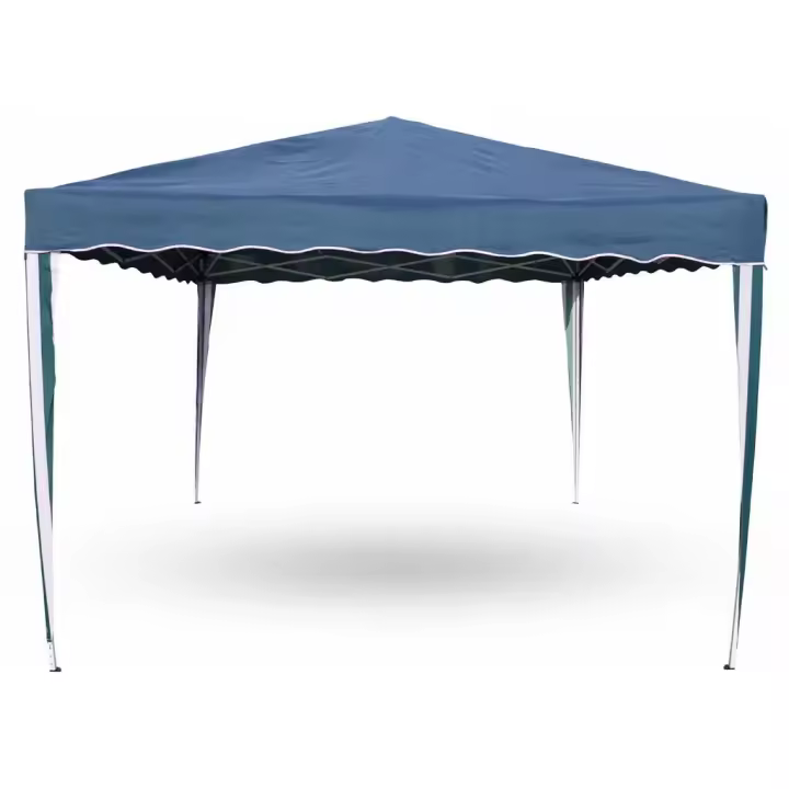 Gazebo de 3x3 Metros Plegable Azul Camping JUGUETILANDIA DIVERGARDEN - 1
