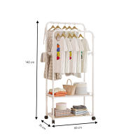 LUTODY - Perchero pie de burro y zapatero ,Con ruedas giratorias y estante para zapatos - Zapatero multifuncional para la casa y el dormitorio - details 9