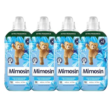 PACK de 4 - Mimosín suavizante concentrado extra fragancia Azul Vital 4 botellas de 56 dosis - 1