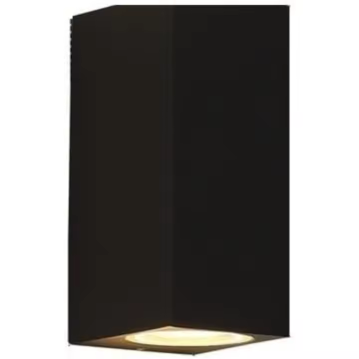Aplique de pared para exterior de 6 W, Agua resistant IP65, Luz LED para Jardín, Luz de balcón, moderno, antracita (12 × 6 × 4 cm), a Pieza Blanco Caliente - 1