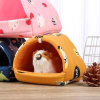 Cama De Hamster Cómoda Para Pequeños Animales Algodón Suave Nido Caliente Para Conejo Ardilla Tamaño S/M/L/XL Accesorios De Jaula - details 5