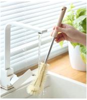 Cepillo De Limpieza Para Botellas De Vidrio Con Mango Largo Higiénico Y Ecológico Para Uso Doméstico En La Cocina - details 4